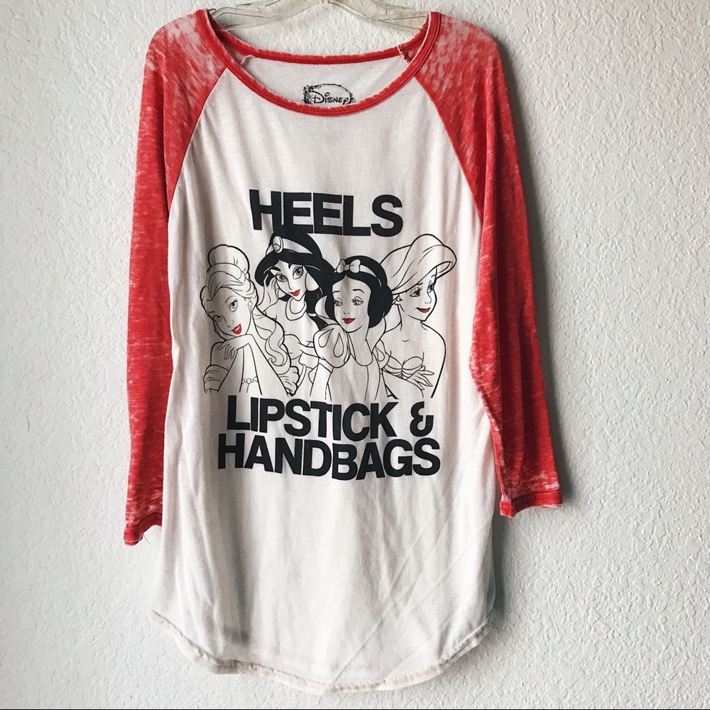 Disney three quarter length sleeved princess shirt